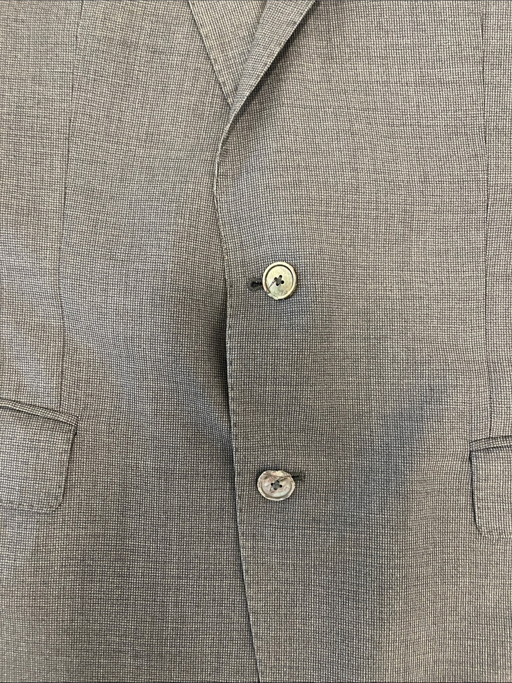 Hugo Boss Men’s Light Gray Single-Breasted Suit Blazer - Picture 4 of 7